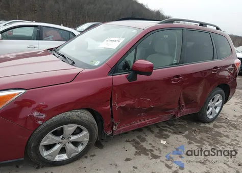 2016 Subaru Forester 2.5I Premium from USA, damaged, VIN JF2SJAFC3GH404825